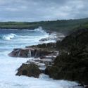 Coastline of Pacific Island of Niue