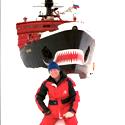 Bob Payne at North Pole aboard Russian icebreaker Yamal