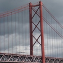 Lisbon, Portugal's, Ponte 25 de Abril bridge