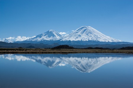 Chile Volcano Orsono Lake Region hiking
